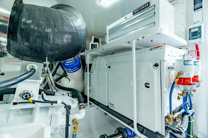 Slide: The Image of Viking 68 Convertible - Engine Room 2026 Viking 68 Convertible - 5609387