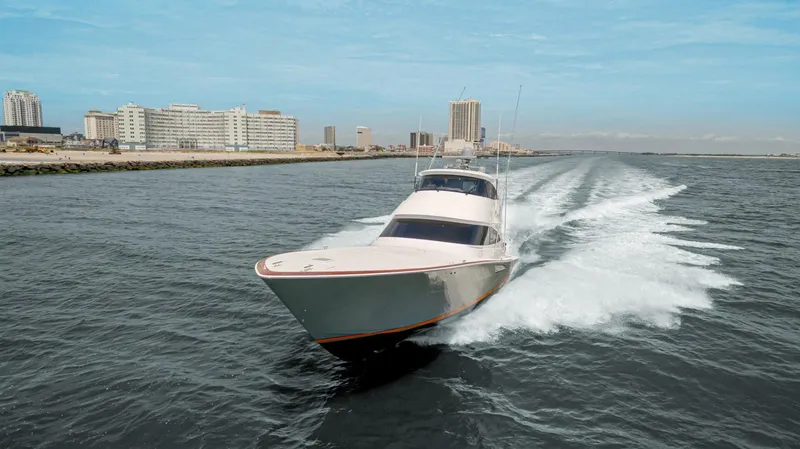 Slide: The Image of Viking 68 Enclosed Bridge - Running Exterior Shot 2026 Viking 68 Enclosed Bridge - 5609729