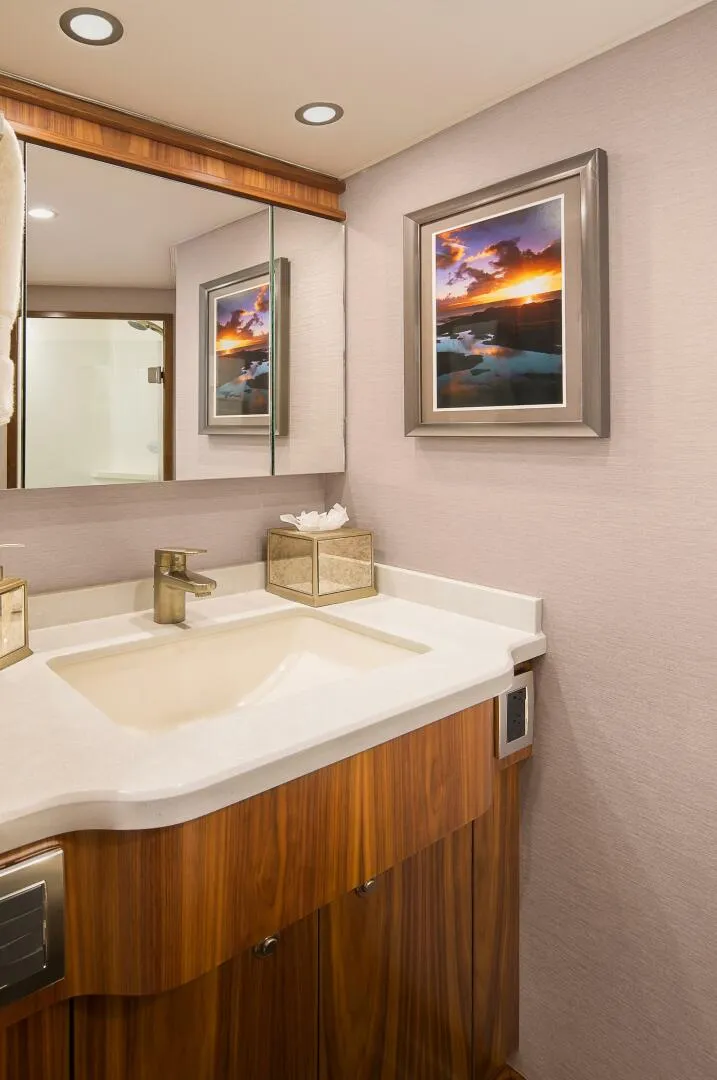 Slide: The Image of Viking 68 Enclosed Bridge - Ensuite head 2026 Viking 68 Enclosed Bridge - 5609742