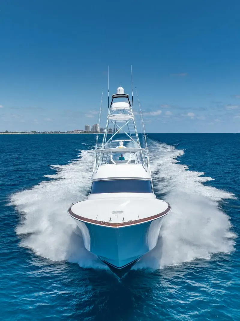 Slide: The Image of Viking 74 Convertible - Running Exterior Profile 2026 Viking 74 Convertible - 5610000