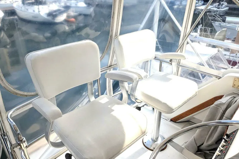 Slide: The Image of Cape Dory 36 Flybridge Sedan Fast Trawler 1988 - 5611080