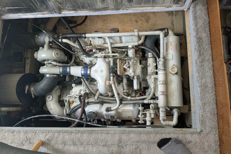 Slide: The Image of Cape Dory 36 Flybridge Sedan Fast Trawler 1988 - 5611107