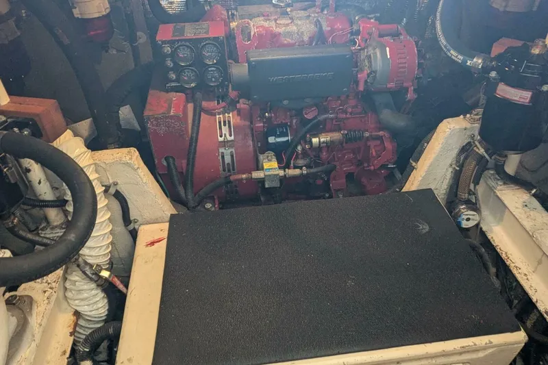 Slide: The Image of Cape Dory 36 Flybridge Sedan Fast Trawler 1988 - 5611108