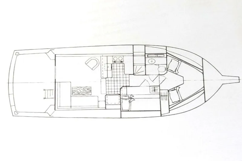 Slide: The Image of Cape Dory 36 Flybridge Sedan Fast Trawler 1988 - 5611057