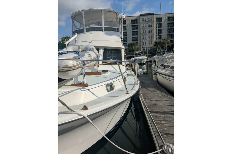 Slide: The Image of Cape Dory 36 Flybridge Sedan Fast Trawler 1988 - 5611063