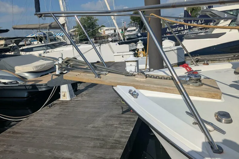 Slide: The Image of Cape Dory 36 Flybridge Sedan Fast Trawler 1988 - 5611064