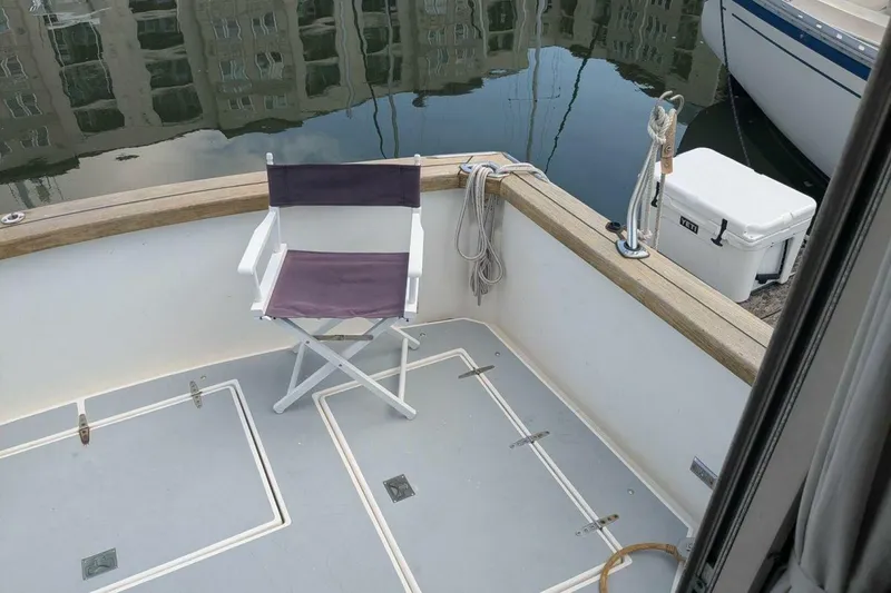 Slide: The Image of Cape Dory 36 Flybridge Sedan Fast Trawler 1988 - 5611069