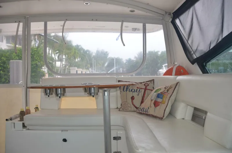 Slide: The Image of Helm Deck 2001 Tiara Yachts 4100 Open Sea Time - 5615754