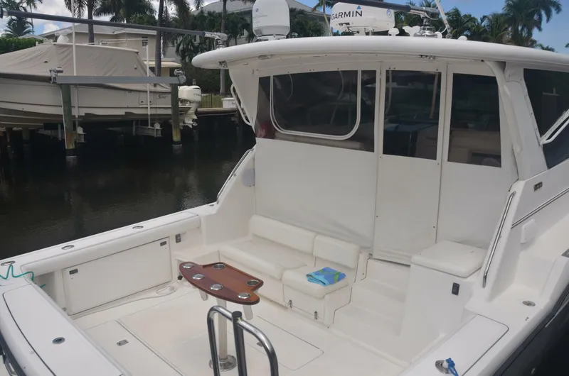 Slide: The Image of Cockpit 2001 Tiara Yachts 4100 Open Sea Time - 5615755