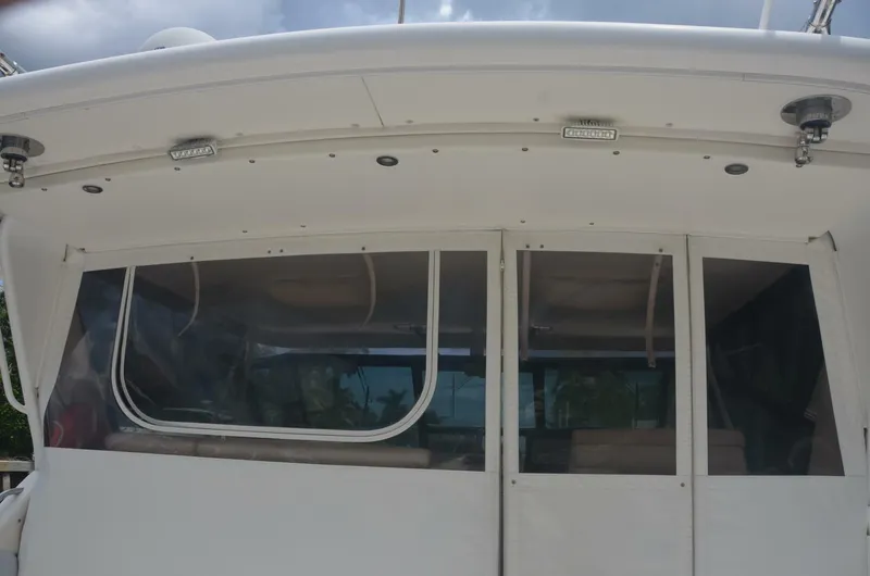 Slide: The Image of Cockpit 2001 Tiara Yachts 4100 Open Sea Time - 5615756