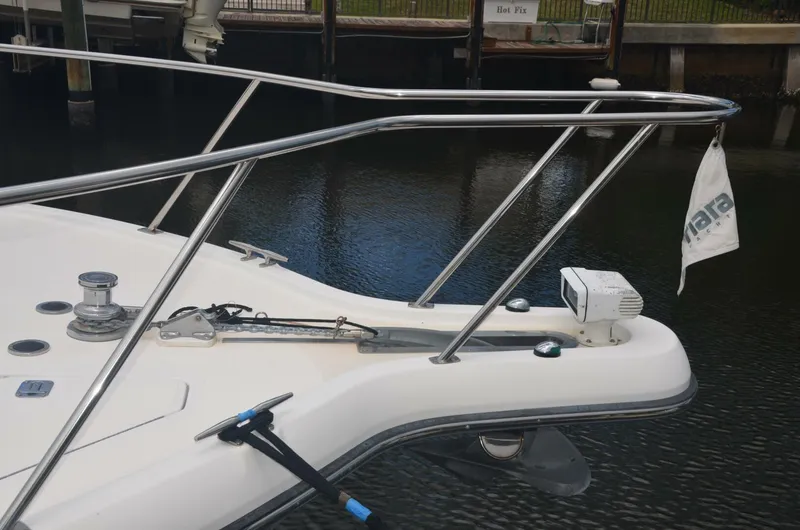 Slide: The Image of Bow 2001 Tiara Yachts 4100 Open Sea Time - 5615807