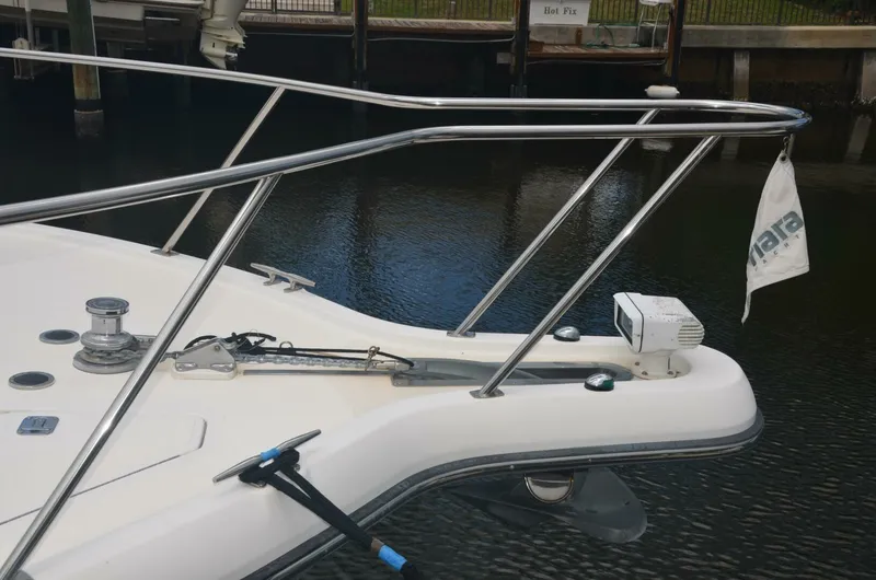 Slide: The Image of Bow 2001 Tiara Yachts 4100 Open Sea Time - 7011926