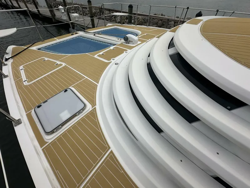 Slide: The Image of 2007 Manta 44 Power Cat 'Lah De Dah' - Foredeck - 5678838