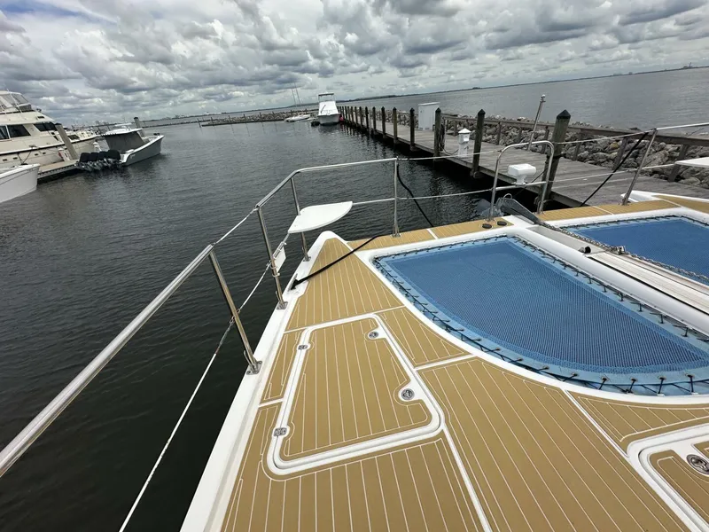 Slide: The Image of 2007 Manta 44 Power Cat 'Lah De Dah' - Foredeck - 5678840