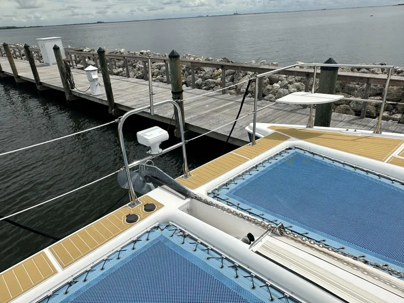 Slide: The Image of 2007 Manta 44 Power Cat 'Lah De Dah' - Foredeck - 5678853