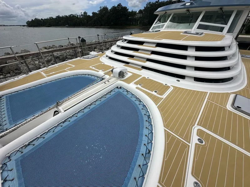 Slide: The Image of 2007 Manta 44 Power Cat 'Lah De Dah' - Foredeck - 5678845