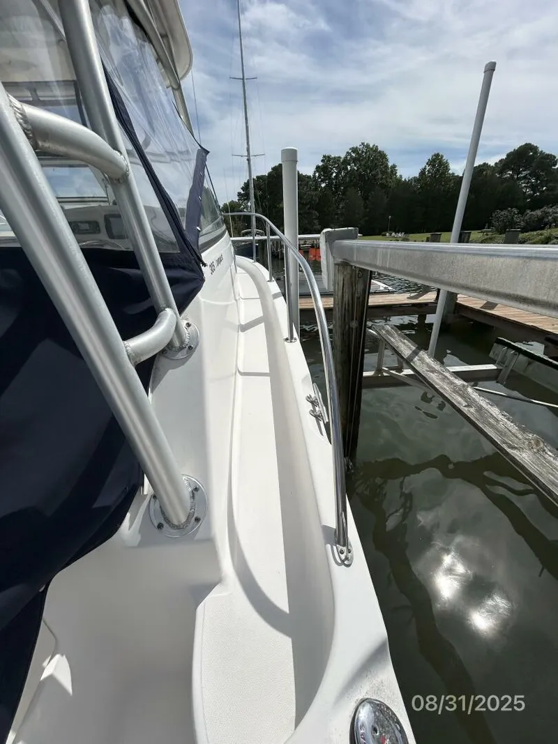 Slide: The Image of 31' Boston Whaler starboard side deck2 - 5624020