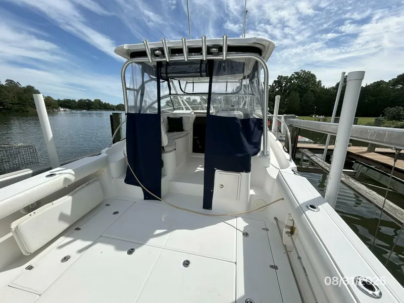 Slide: The Image of 31' Boston Whaler cockpit forward - 5623958