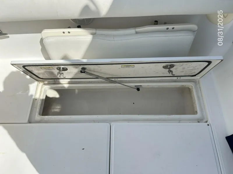 Slide: The Image of 31' Boston Whaler cockpit port storage - 5623963