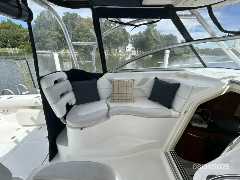 Slide: The Image of 31' Boston Whaler upper deck port - 5624026