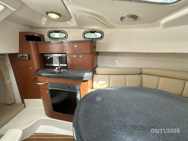 Slide: The Image of 31' Boston Whaler cabin port - 5623956