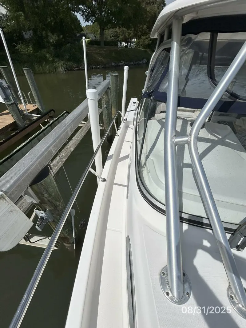 Slide: The Image of 31' Boston Whaler starboard side deck1 - 5624019