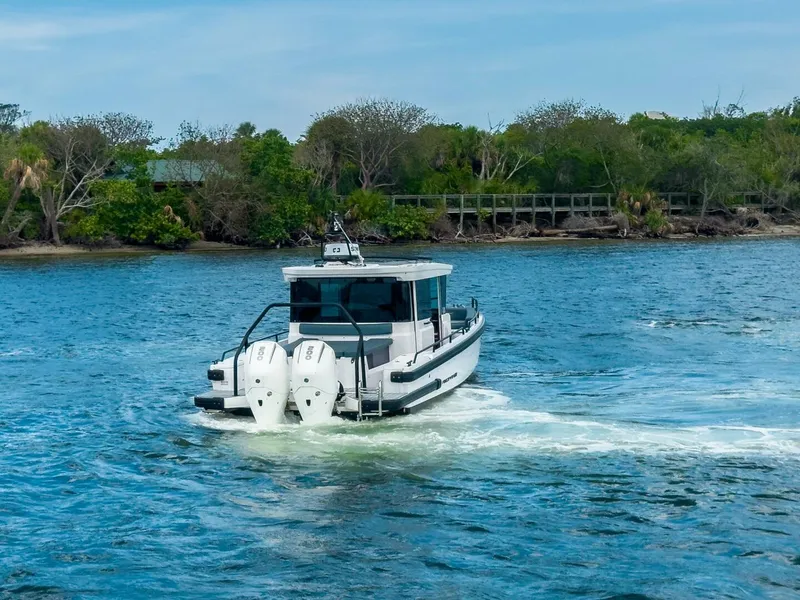 Slide: The Image of Axopar 28 Cabin BRABUS Trim 2022 - 5624479