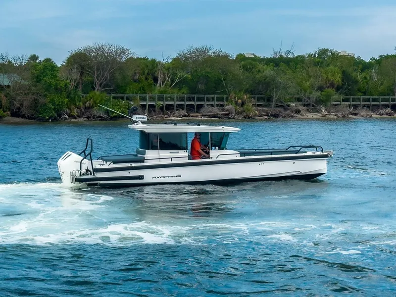 Slide: The Image of Axopar 28 Cabin BRABUS Trim 2022 - 5624480