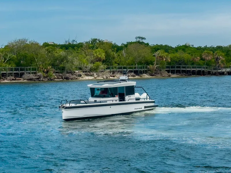 Slide: The Image of Axopar 28 Cabin BRABUS Trim 2022 - 5624481