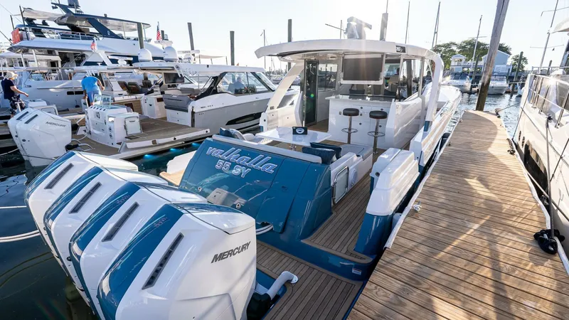 Slide: The Image of Valhalla Boatworks V-55 Sport Yacht 2026 - 5678030
