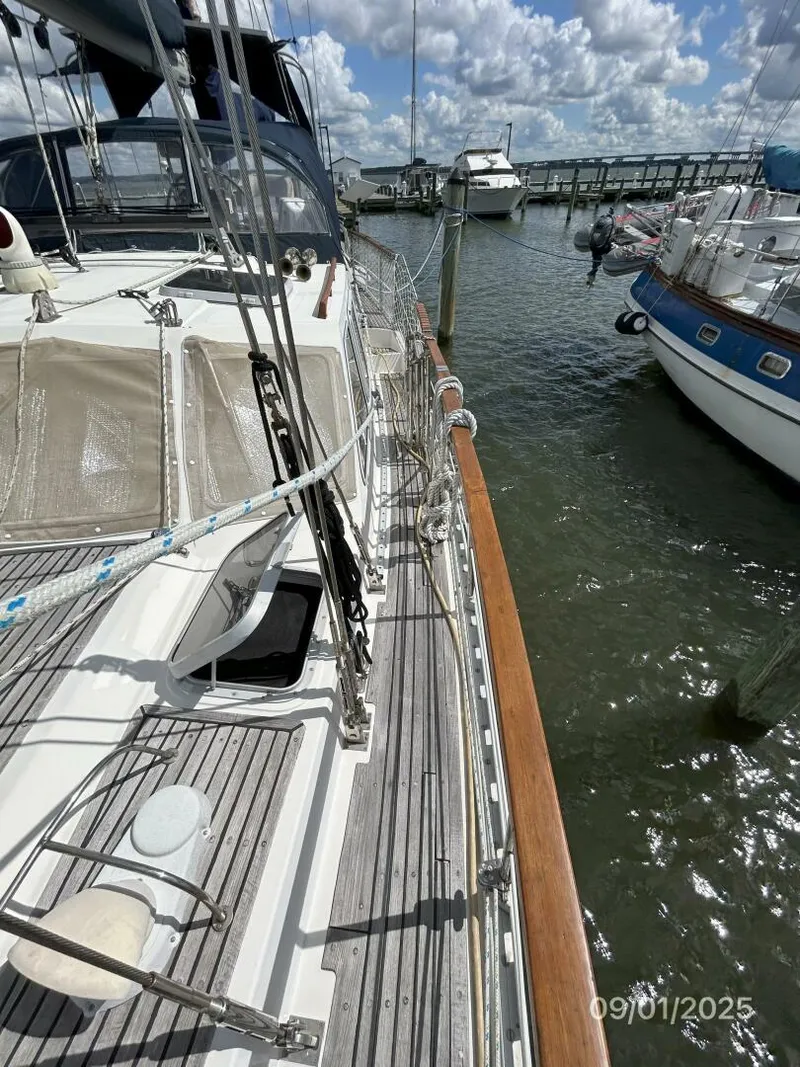 Slide: The Image of 40' Nauticat port side deck2 - 5626052