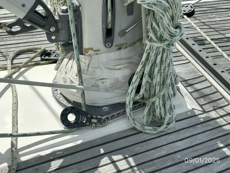 Slide: The Image of 40' Nauitcat mast deck collar - 5626031