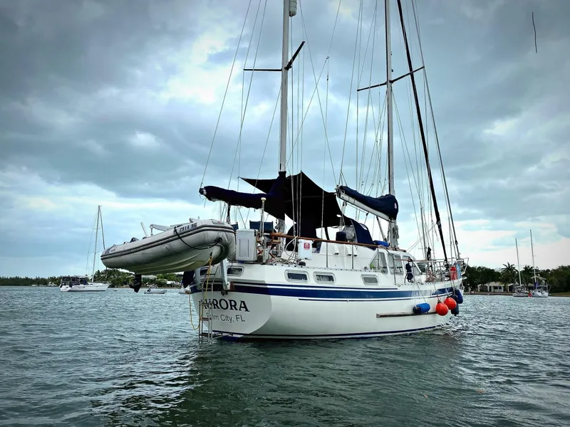 Slide: The Image of 40' Nauticat starboard aft profile1 - 5626065