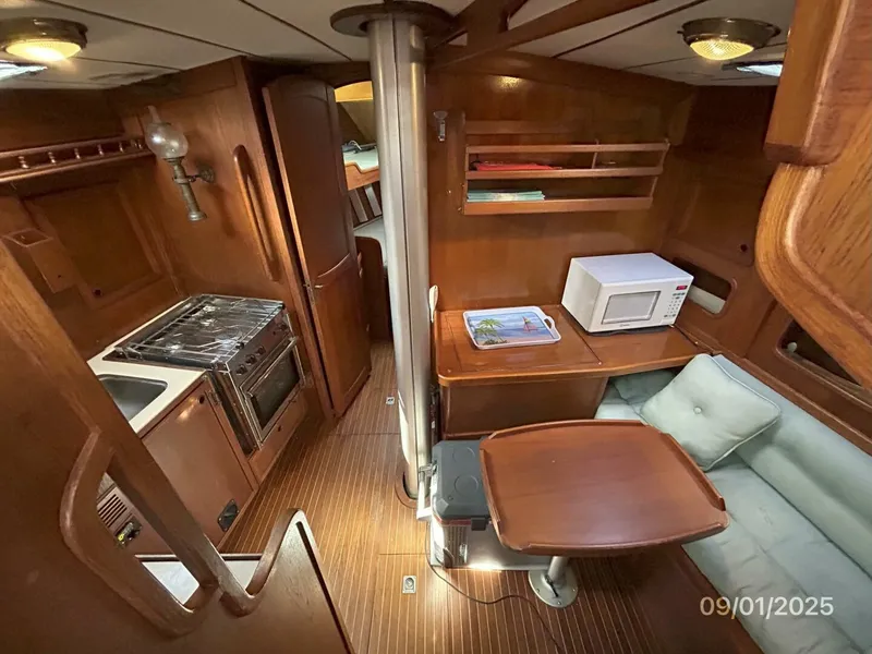 Slide: The Image of 40' Nauticat galley-dinette forward - 5626020