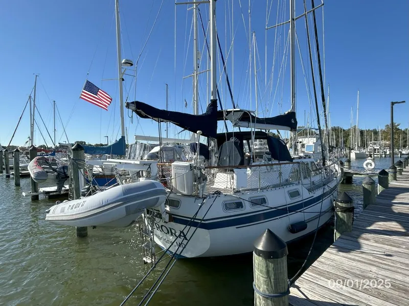 Slide: The Image of 40' Nauticat starboard aft profile2 - 5626062