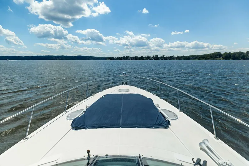 Slide: The Image of 2007 Cruisers 390 Express Cruiser 'Bay Burns' Bow - 5626728