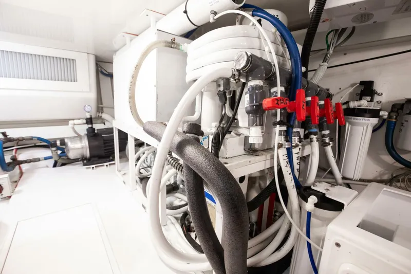 Slide: The Image of Viking 54 No Worries II - Engine Room 2009 Viking 54 No Worries II - 5627689