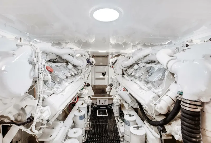 Slide: The Image of Viking 54 No Worries II - Engine Room 2009 Viking 54 No Worries II - 5627690