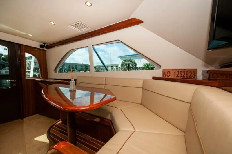 Slide: The Image of 2012 Viking 42 Convertible  Dinette 3 - 5632257