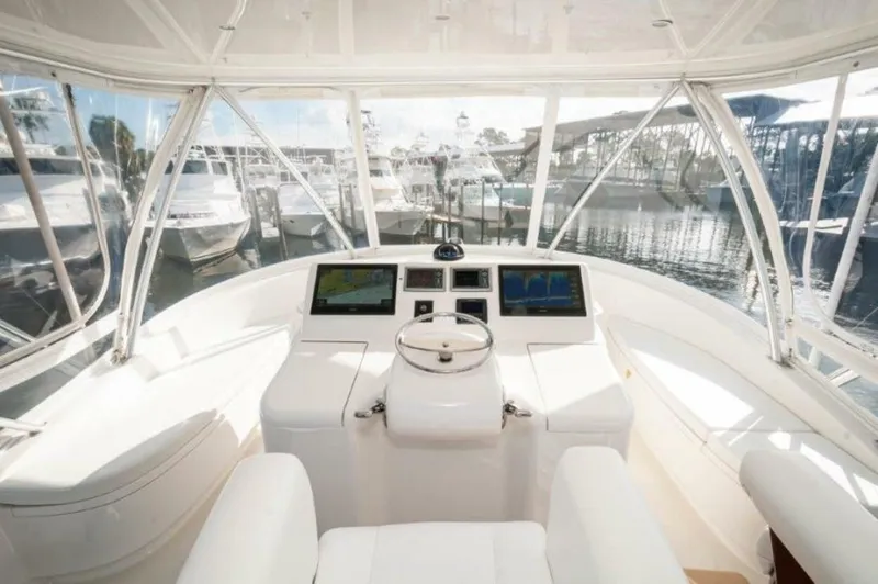 Slide: The Image of 2012 Viking 42 Convertible  Helm - 5632249