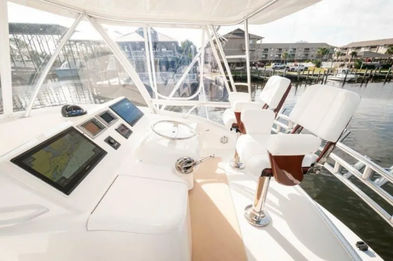 Slide: The Image of 2012 Viking 42 Convertible  Helm 1 - 5632269