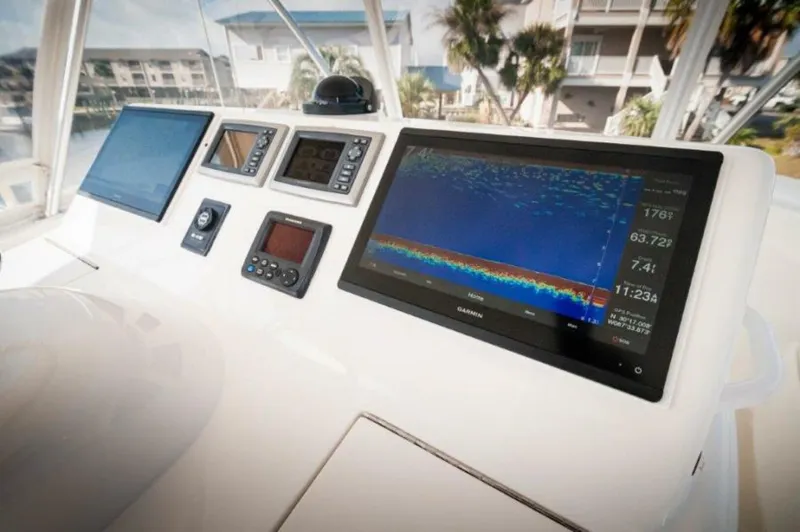 Slide: The Image of 2012 Viking 42 Convertible  Helm 6 - 5632274