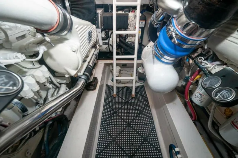 Slide: The Image of 2012 Viking 42 Convertible  Engine Room 2 - 5632283