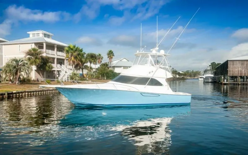 Slide: The Image of 2012 Viking 42 Convertible  Port Profile - 5632285