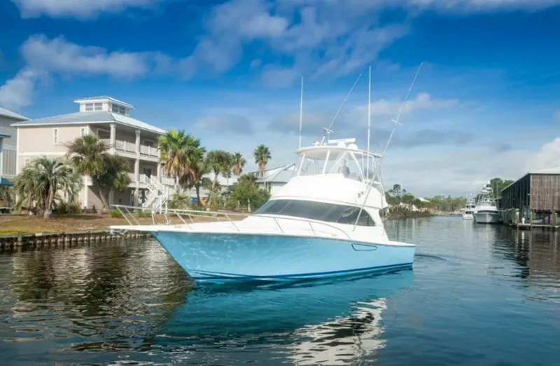 Slide: The Image of 2012 Viking 42 Convertible  Port Bow - 5632286