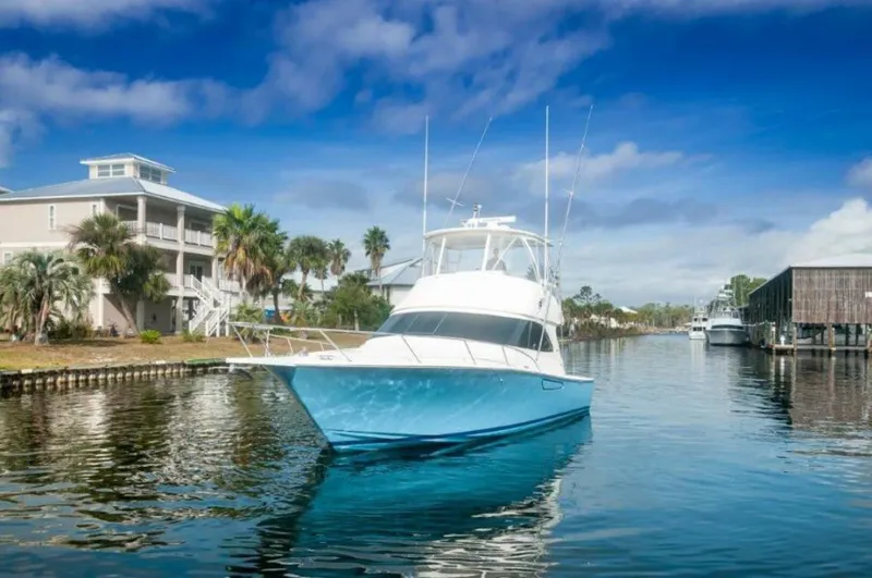 Slide: The Image of 2012 Viking 42 Convertible  Bow - 5632291