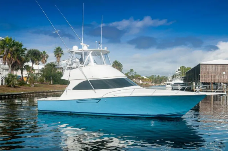 Slide: The Image of 2012 Viking 42 Convertible  Profile - 5632247