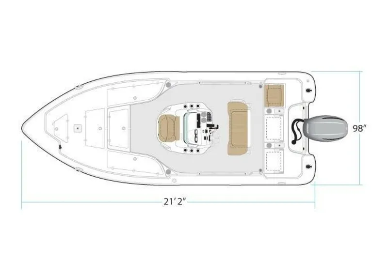 Slide: The Image of NauticStar 2140 Sport Shallow Bay 2020 - 7517069