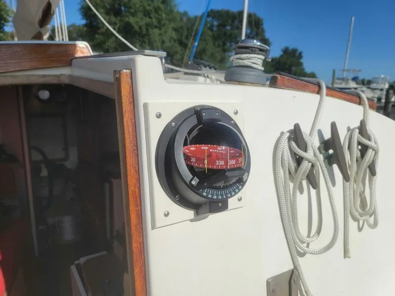 Slide: The Image of Classic 21' Catboat 1983 - 5637012