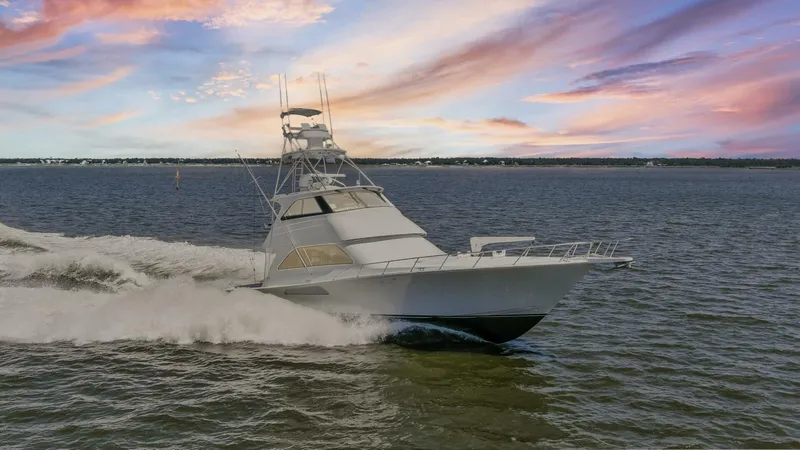 The Image of 2007 64 Viking Enclosed Bridge Reel Blues Profile - 5641847